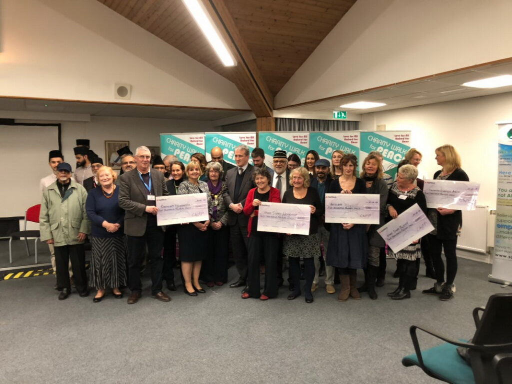 Charity Cheque Presentation at East Hampshire District Council