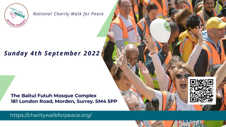 National Charity walk for Peace 2022